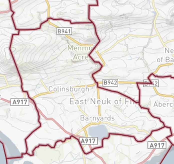 Colinsburgh and Kilconquhar Community Council Boundary Colinsburgh and Kilconquhar Community Council Boundary